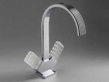 KEA - Countertop 1 hole brass washbasin tap by Rubinetterie Treemme