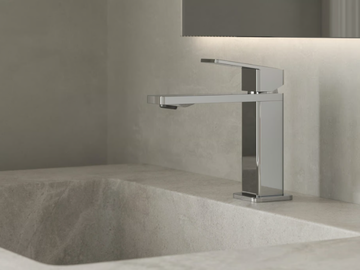 PA36 - Countertop 1 hole brass washbasin mixer by Rubinetterie Treemme