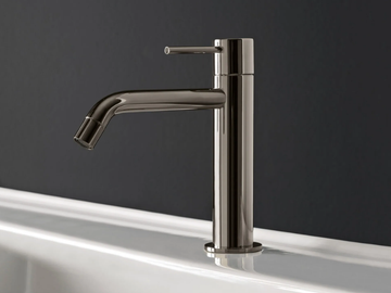 UP+ - Countertop single handle brass washbasin mixer by Rubinetterie Treemme