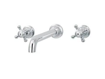 1920-1921 - 3 hole wall-mounted bathtub mixer by RVB
