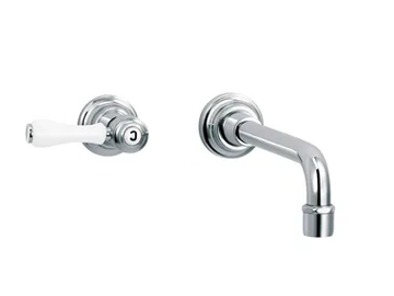 1935 LIMOGES - 2 hole wall-mounted washbasin tap by RVB