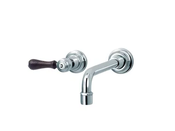 1935 WOOD - 2 hole wall-mounted washbasin tap by RVB