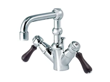 1935 WOOD - Countertop 1 hole washbasin mixer by RVB