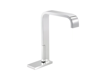 ANDREW - Countertop 1 hole washbasin mixer with plate by RVB