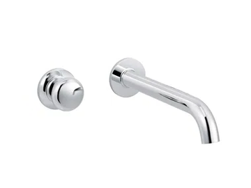DEVILLE - 2 hole wall-mounted washbasin tap by RVB