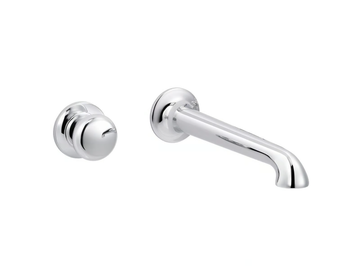 DEVILLE - 2 hole wall-mounted washbasin tap by RVB