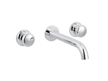 DEVILLE - 3 hole wall-mounted washbasin tap by RVB