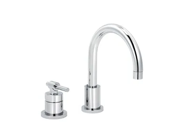 DYNAMIC - 2 hole countertop single handle washbasin mixer by RVB