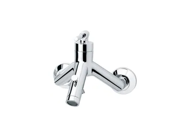 DYNAMIC - 2 hole wall-mounted single handle bathtub mixer by RVB