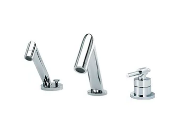 DYNAMIC - 3 hole single handle bathtub set with hand shower by RVB
