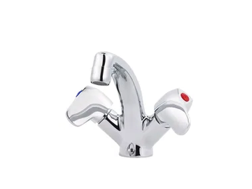 PILE & FACE - Countertop 1 hole washbasin mixer by RVB
