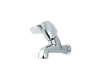PILE & FACE - Wall-mounted 1 hole washbasin tap by RVB