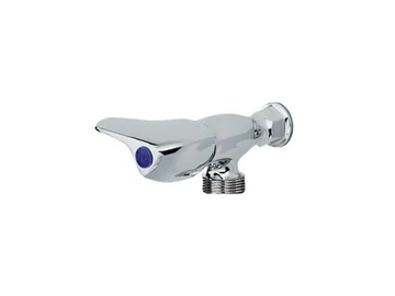 PILE & FACE - Wall-mounted 1 hole washbasin tap by RVB
