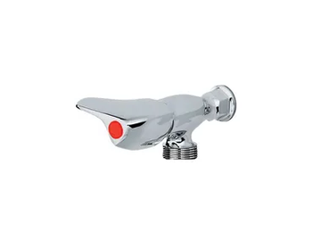 PILE & FACE - Wall-mounted 1 hole washbasin tap by RVB