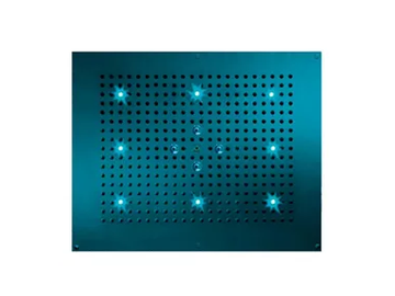 SLIDE - Built-in rain shower with chromotherapy by RVB