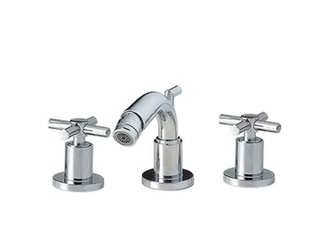 SULLY - 3 hole bidet mixer with swivel spout by RVB