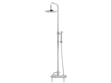 SULLY - Wall-mounted thermostatic shower panel with hand shower by RVB