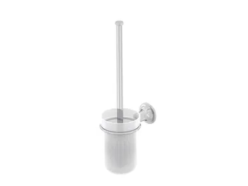 TIMES - Wall-mounted chromed brass toilet brush by RVB