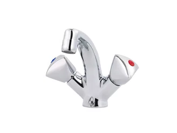 TRIO - Countertop 1 hole washbasin mixer without waste by RVB