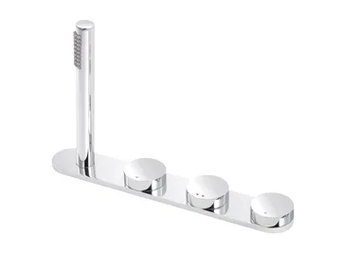 TUNE - Thermostatic bathtub set with diverter by RVB