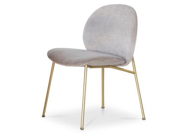 OLA - Upholstered fabric chair by Saba Italia
