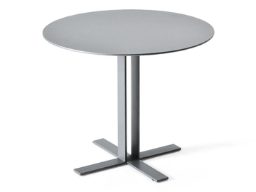 PIÙ - Round MDF coffee table by Saba Italia
