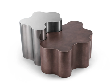 TEATRO MAGICO LOW - Rigid polyurethane coffee table by Saba Italia