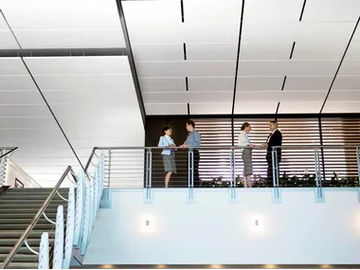 Ecophon Solo™ Matrix - Fireproof hanging acoustic panel by Saint-Gobain ECOPHON