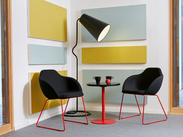 Akusto™ One - Glass wool decorative acoustical panels _ saint-gobain by Saint Gobain
