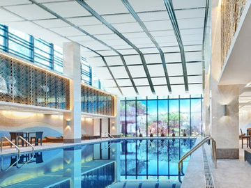 Ecophon Solo™ Rectangle Akutex HS - Glass wool hanging acoustic panel _ saint-gobain by Saint Gobain