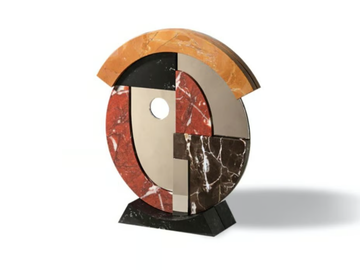 FRIENDS - Table-top framed marble mirror by Salvatori
