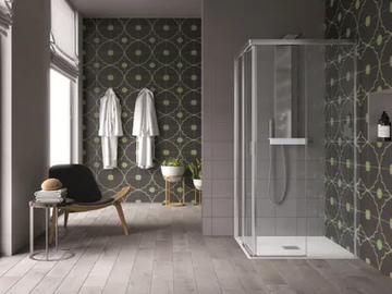 AMERICA QUATTRO - Corner shower cabin by Samo