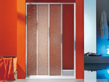 CIAO - Niche rectangular shower cabin with sliding door by Samo