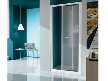 EUROPA - Niche shower cabin with folding door by Samo