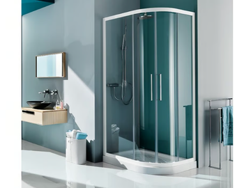 EUROPA - Rectangular shower cabin with sliding door by Samo