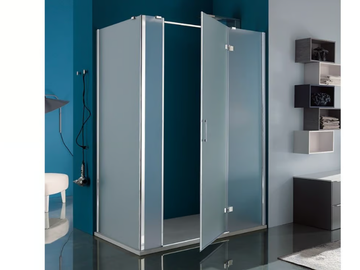 GRAND POLARIS - Rectangular shower cabin with hinged door by Samo