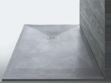 STONEFIT - Gray custom shower tray by Samo