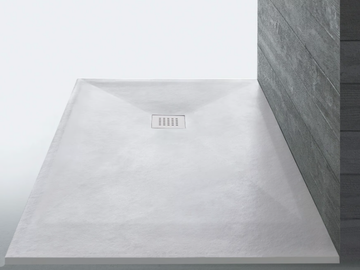 STONEFIT - White custom shower tray by Samo