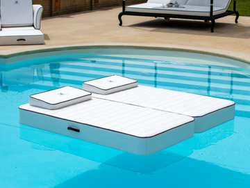 CANOPO FLOATING - Double floating bed by Samuele Mazza Outdoor