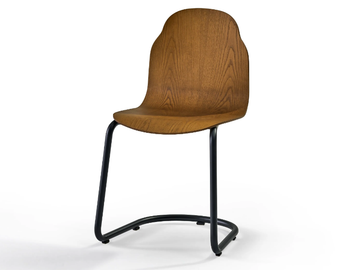BODY - Cantilever wooden chair by Sancal