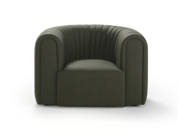 CORE - Fabric armchair with armrests by Sancal