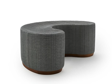 DIVIDUALS - Upholstered fabric bench by Sancal