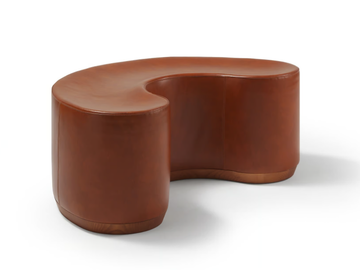 DIVIDUALS - Upholstered leather bench by Sancal
