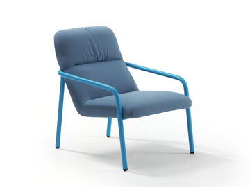 ELLE - Fabric armchair with armrests by Sancal