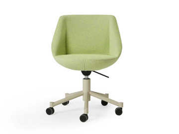 MAGNUM - Swivel fabric chair with 5-spoke base by Sancal