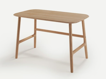 NUDO - Rectangular wooden writing desk by Sancal
