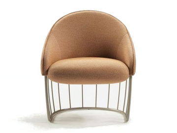 TONELLA - Upholstered fabric armchair by Sancal