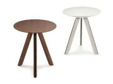 TORTUGA - Round wooden coffee table by Sancal