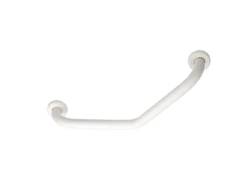 110-I - Fixed L-shaped steel grab bar by Saniline