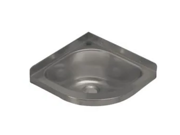 2011 - Corner single stainless steel washbasin by Saniline